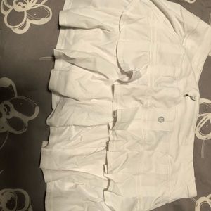 White lululemon skirt size 8